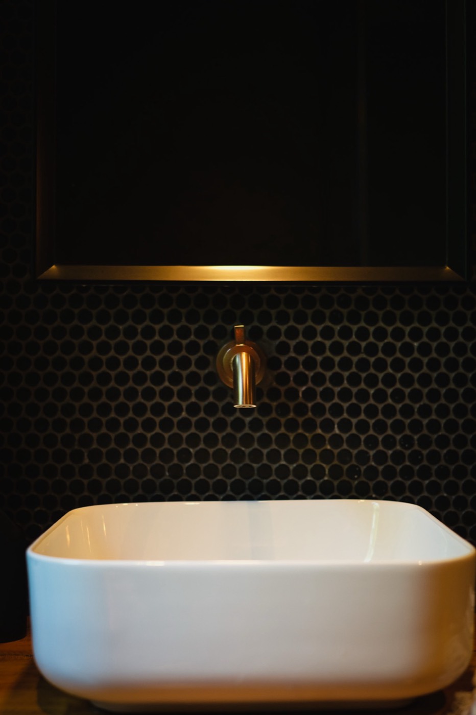 Black Oak Lodge exterior surrounded by forest